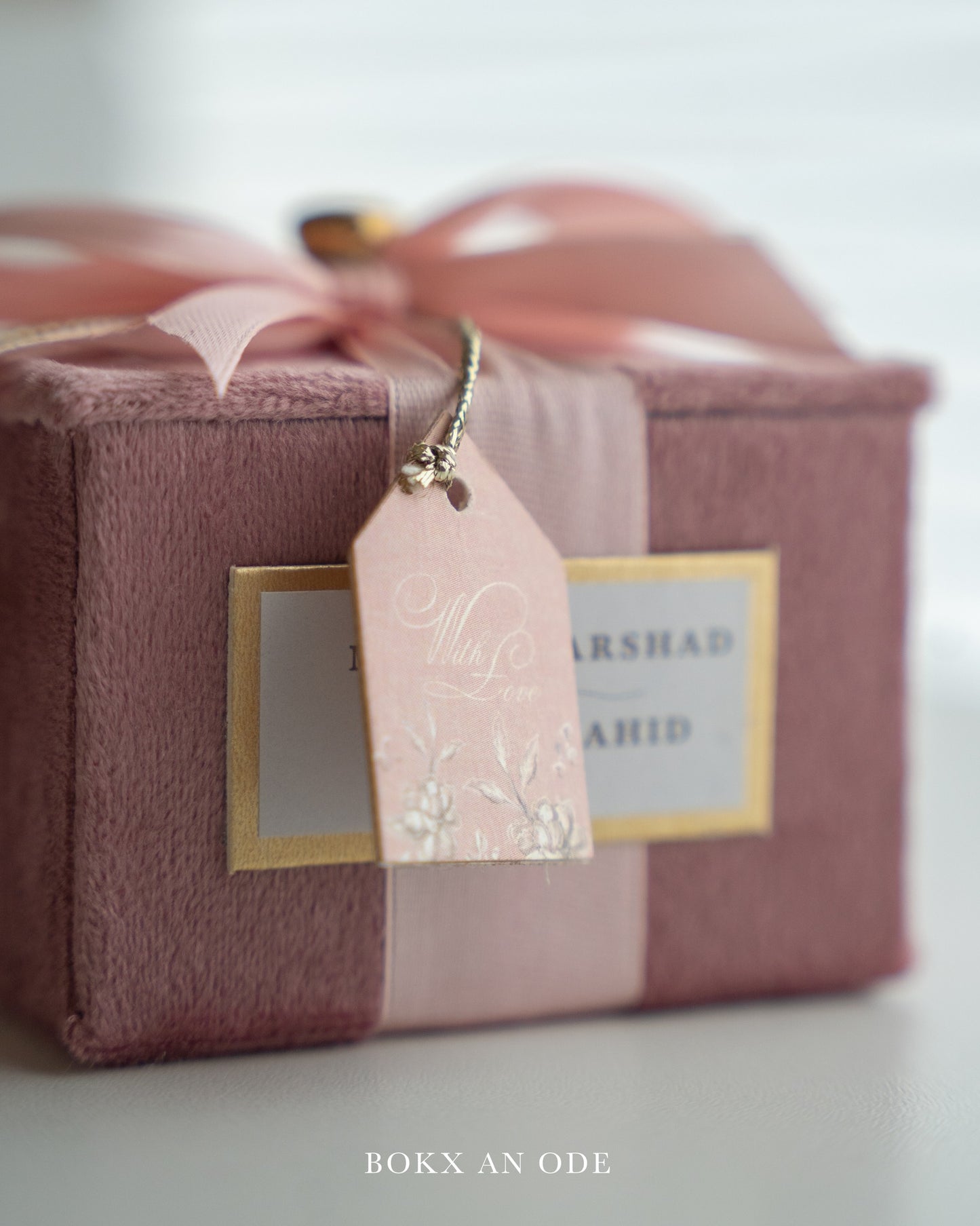 Mini Suede Box