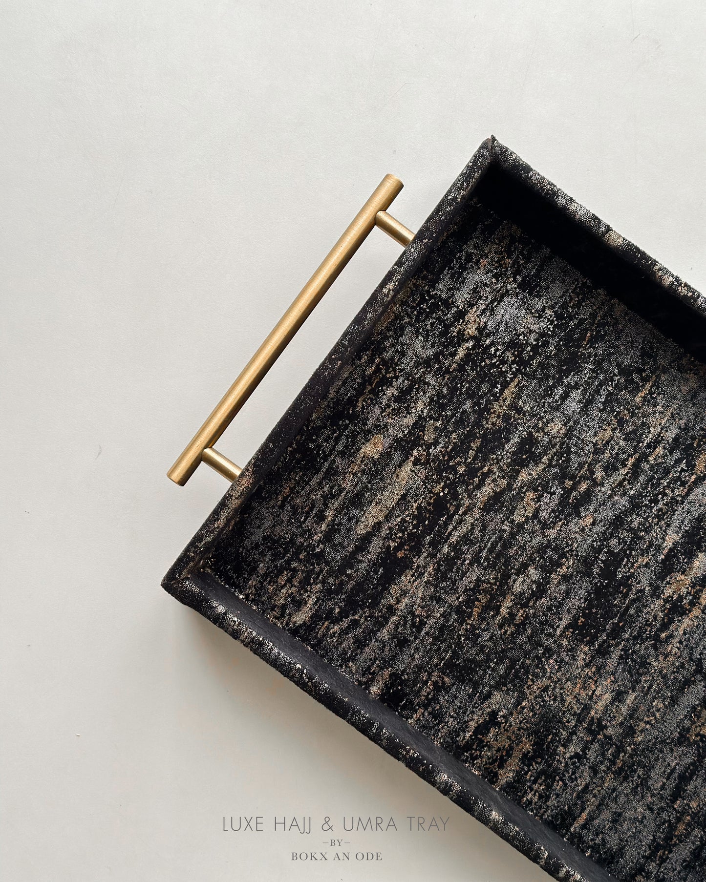 Luxe Hajj & Umrah Tray - Black