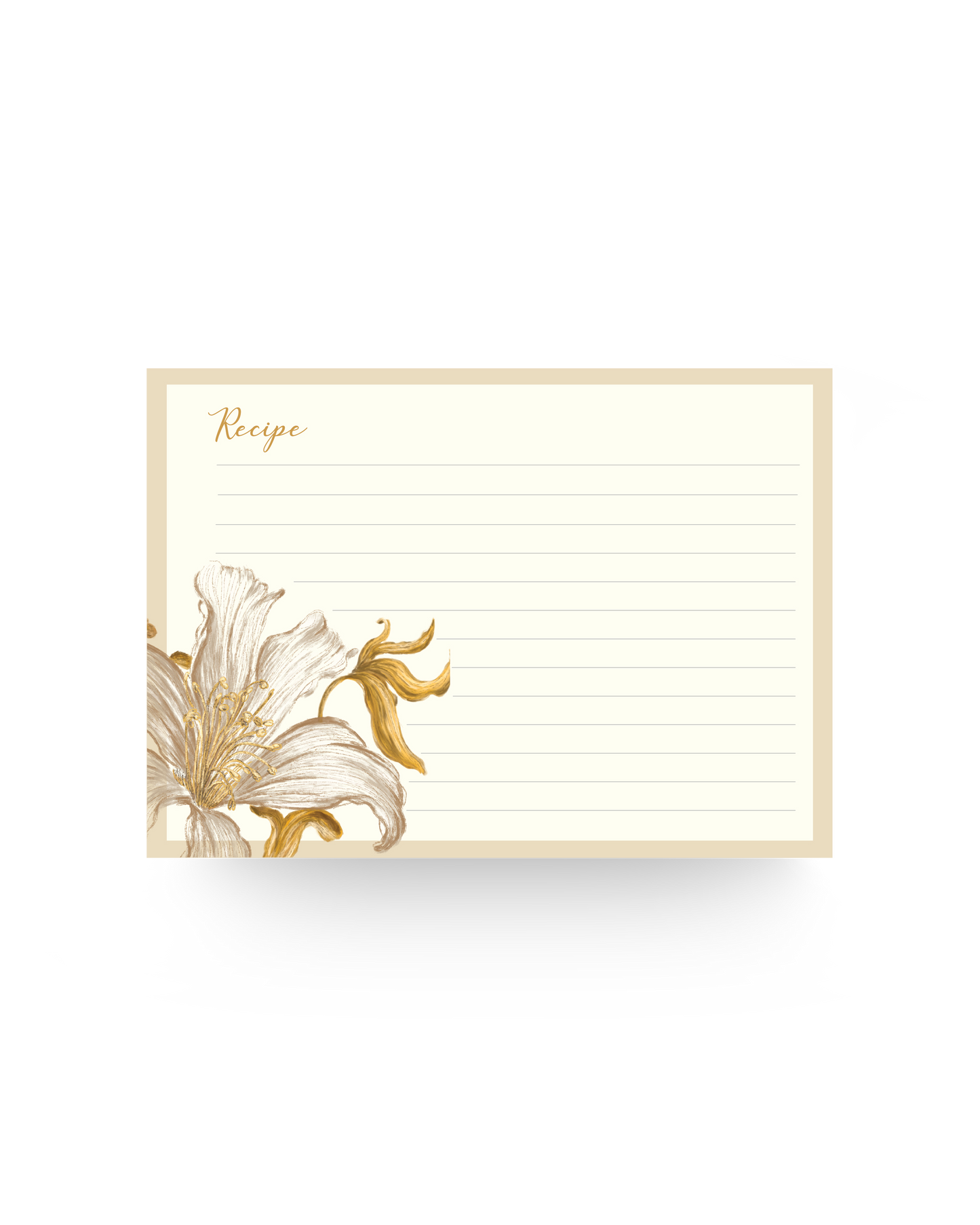 Set of Recipe Cards - B