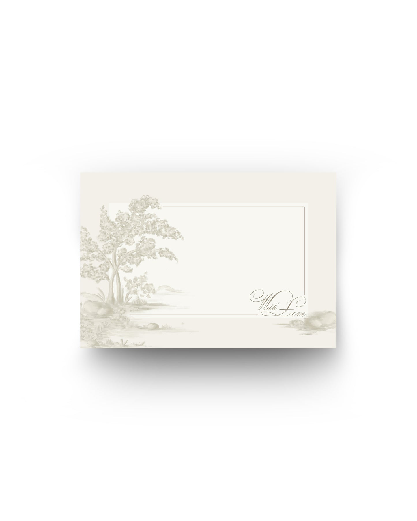 Set of Mini Note Cards - A