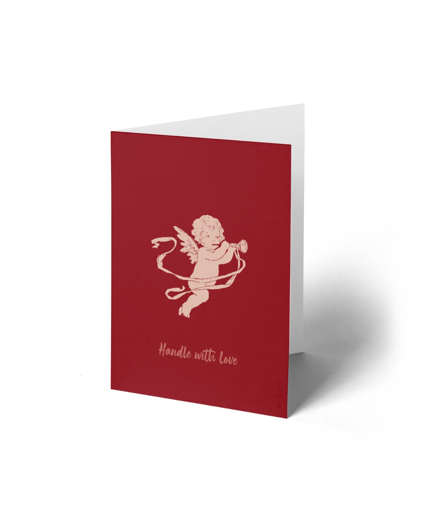 Greeting Card - Handle with love