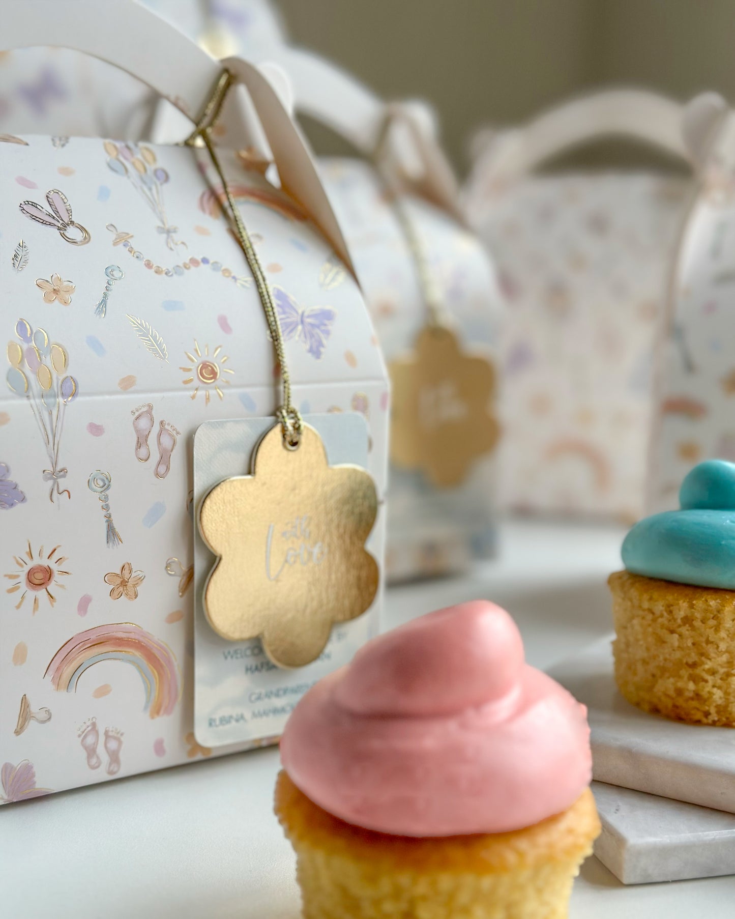 Set of 10 Favour Boxes