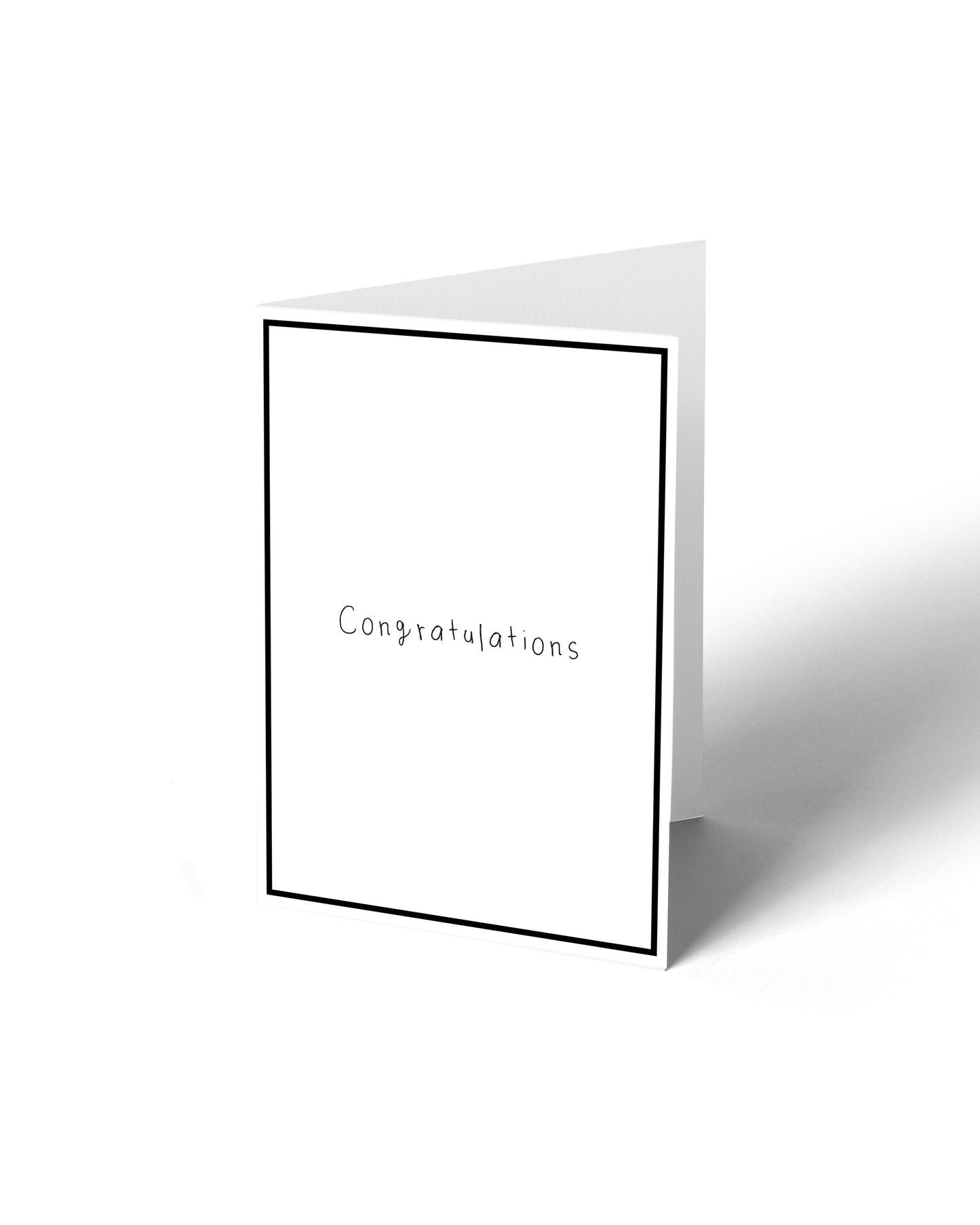 Greeting Card - Congratulations