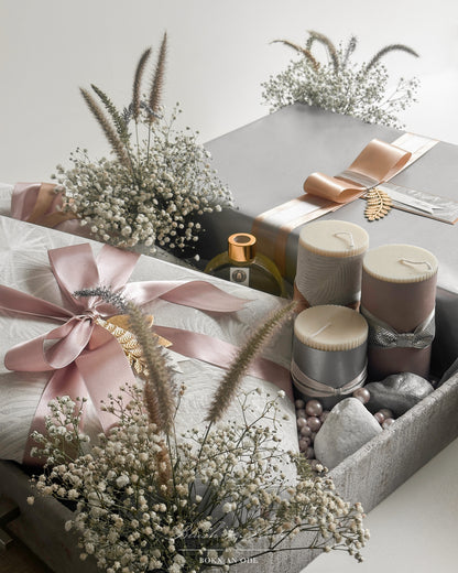 Blush & Pewter