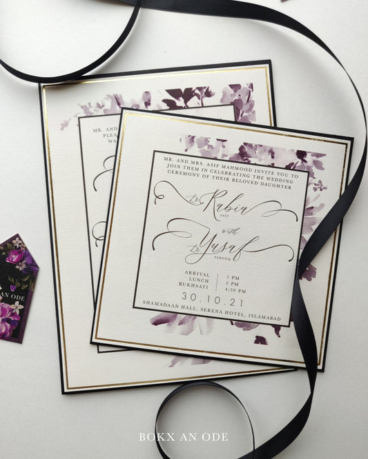 Classic Wedding Invites