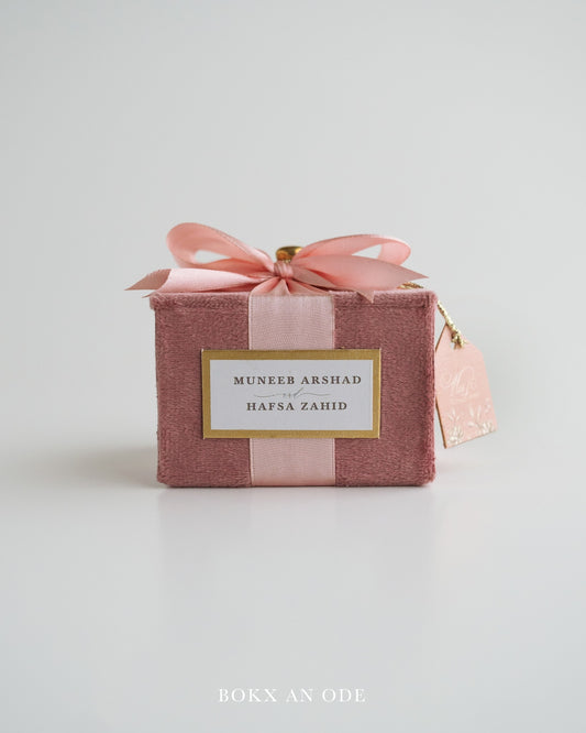 Mini Suede Box