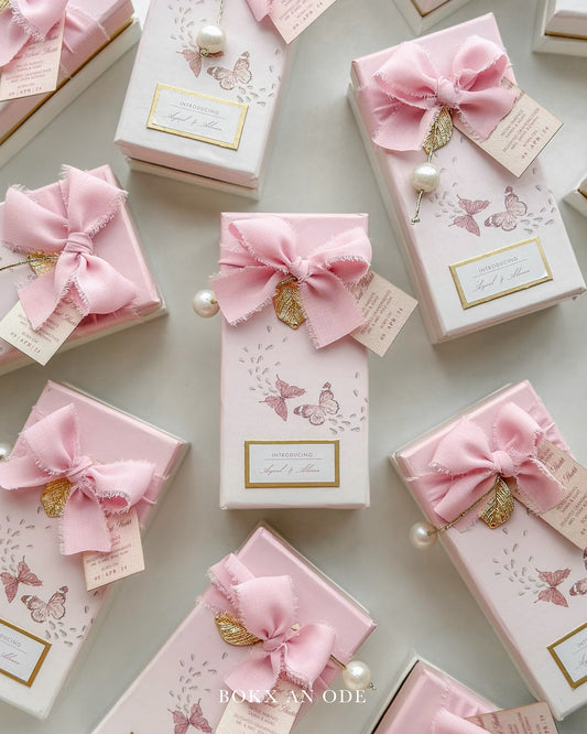 Birth Announcement Favour Boxes