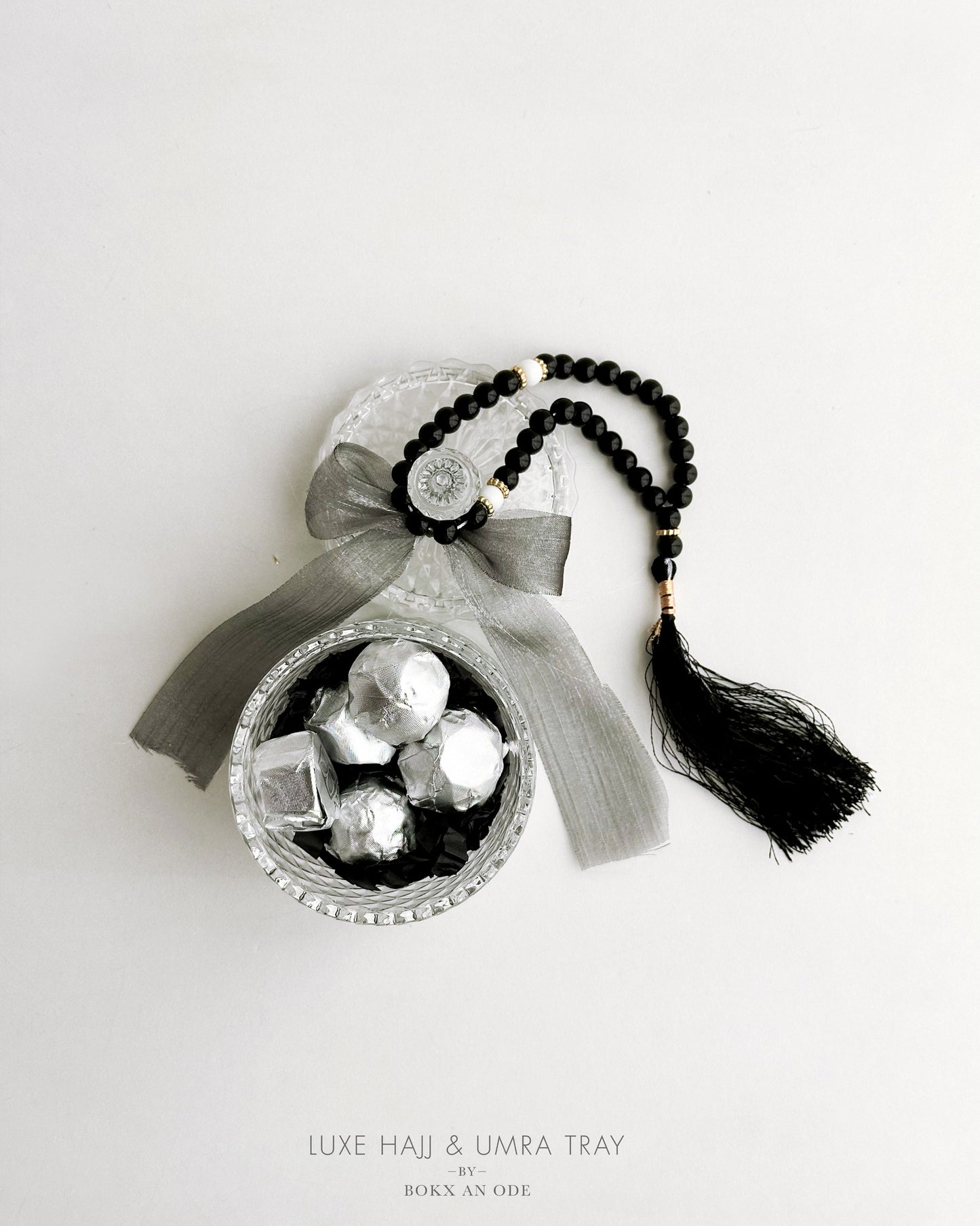 Luxe Hajj & Umrah Tray - Black