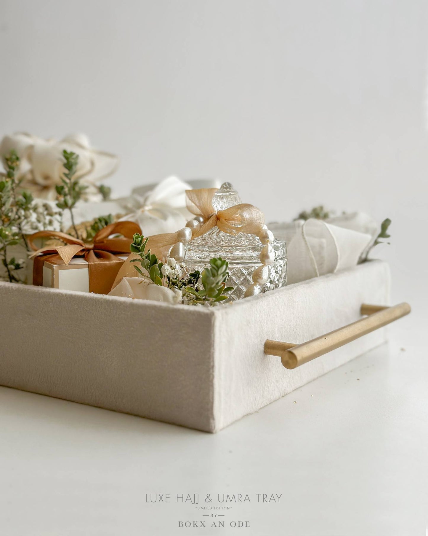 Luxe Hajj & Umrah Tray - Ivory