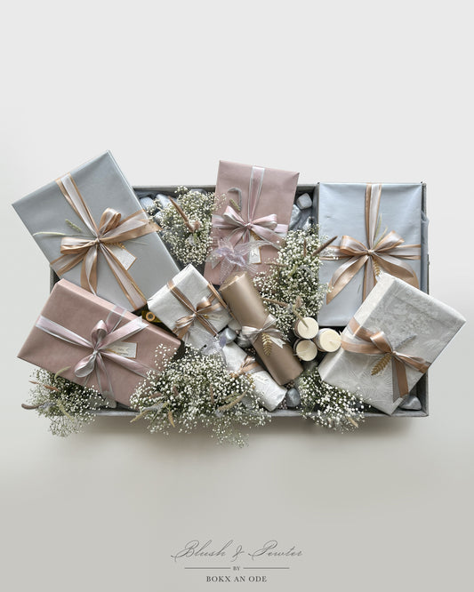 Blush & Pewter