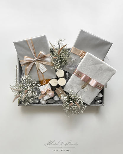 Blush & Pewter