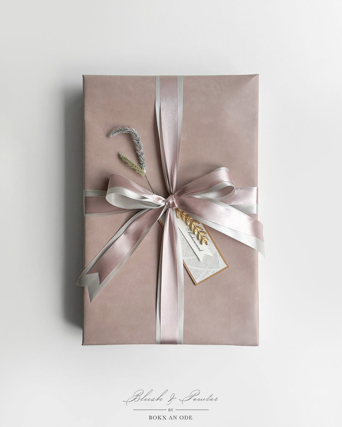 Blush & Pewter