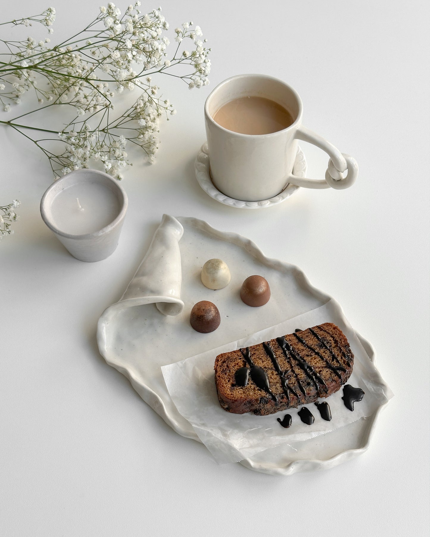 The Leaf Platter - Ceramic