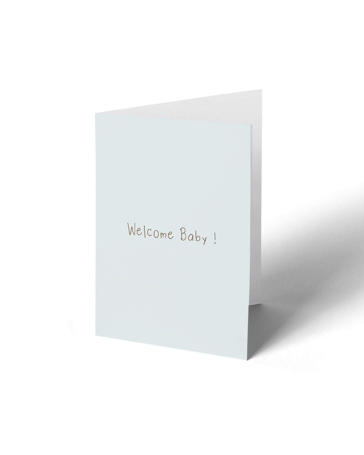 Greeting Card - Welcome Baby