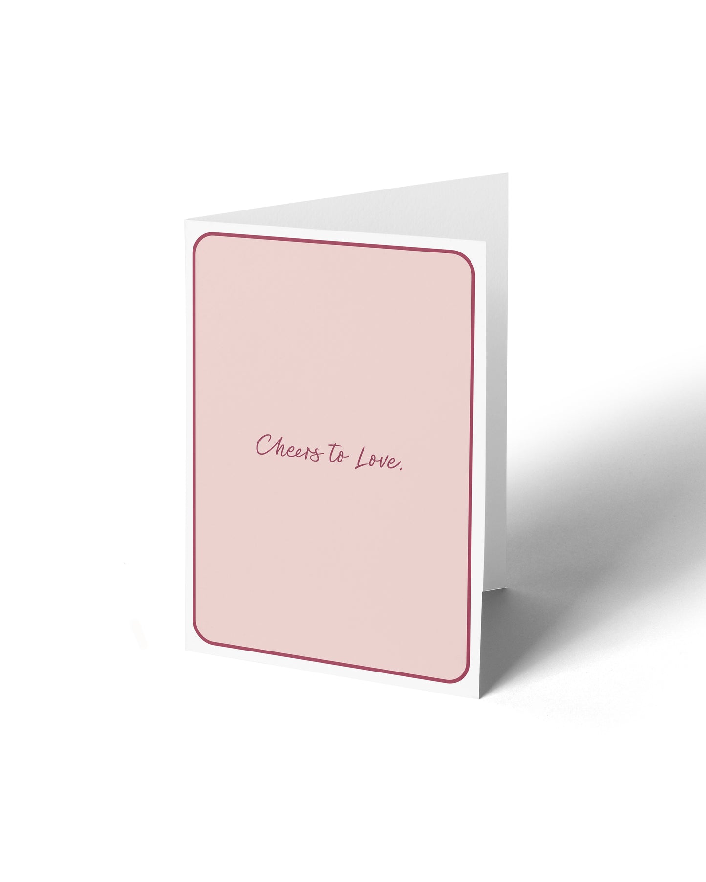 Greeting Card - Cheers to Love