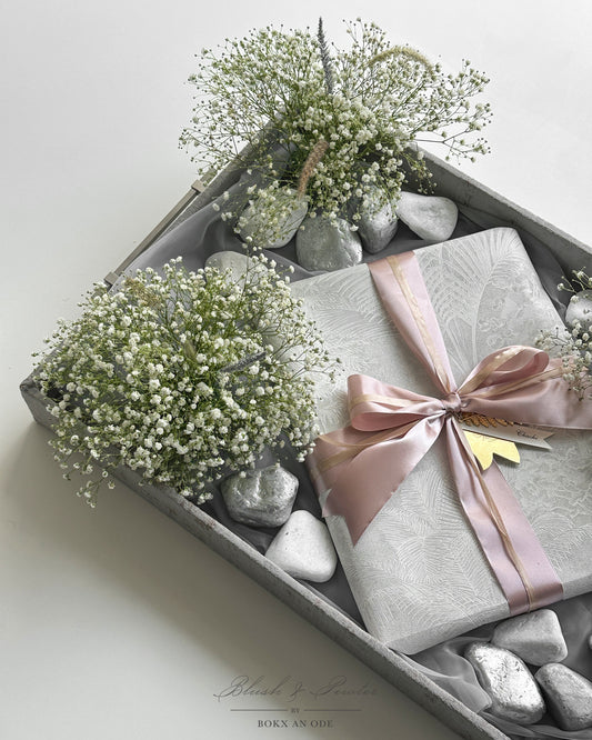 Blush & Pewter