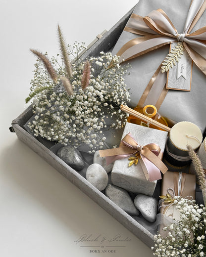 Blush & Pewter