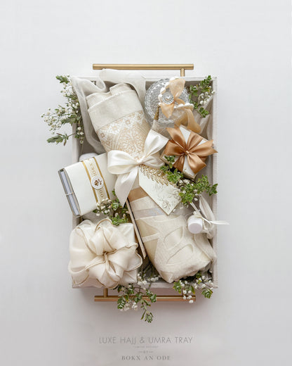 Luxe Hajj & Umrah Tray - Ivory