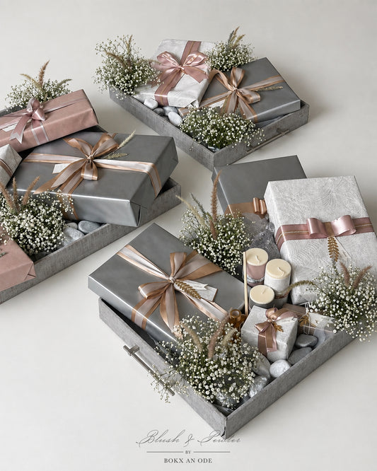 Blush & Pewter