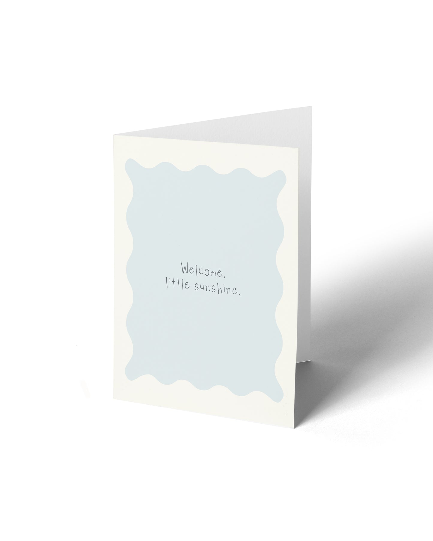Greeting Card - Welcome little sunshine