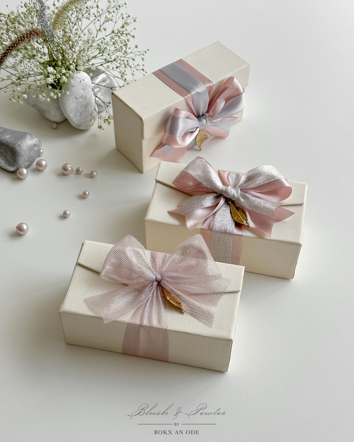 Blush & Pewter