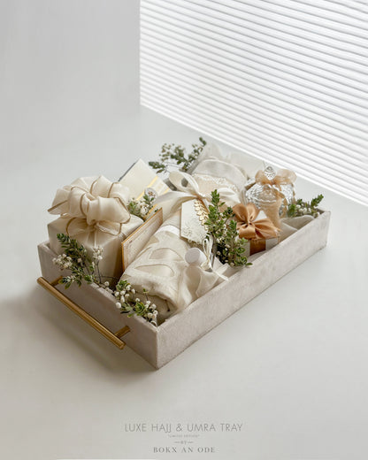 Luxe Hajj & Umrah Tray - Ivory