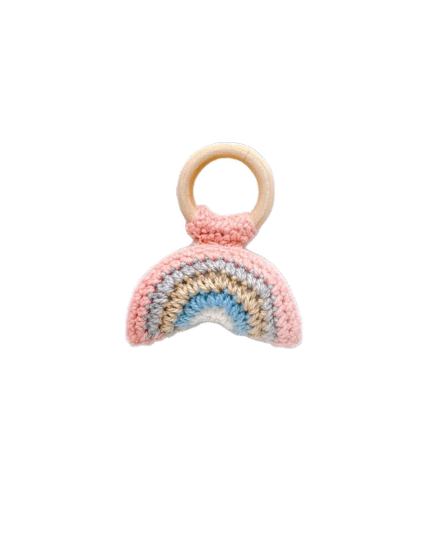 Rainbow Crochet Rattler