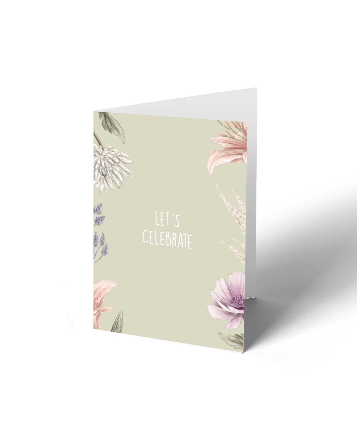 Greeting Card - Lets Celebrate