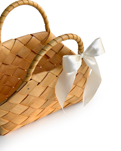 Wicker Cane Basket