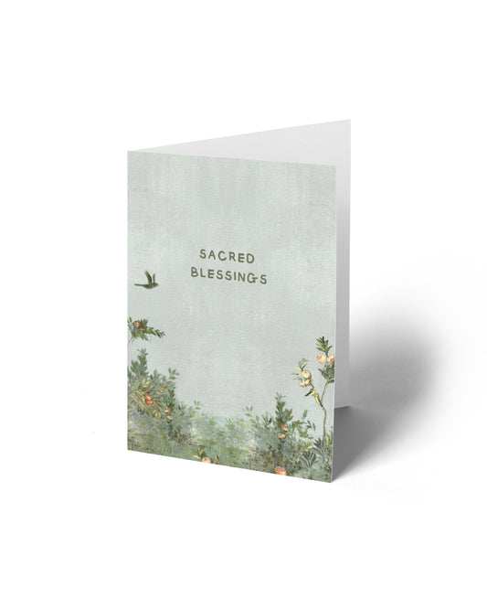 Mini Greeting Card - Sacred Blessings
