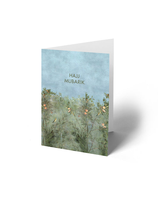 Mini Greeting Card - Hajj Mubarak