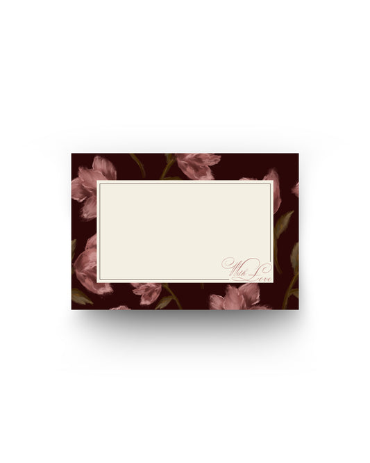 Set of Mini Note Cards - A