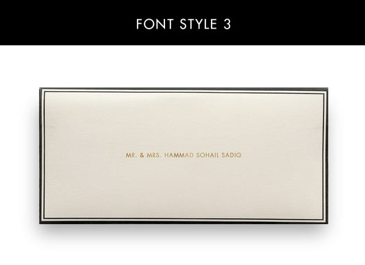 Set of Cash Envelopes - B