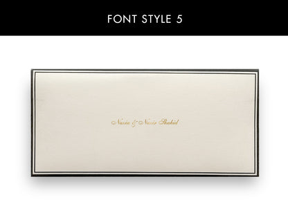 Set of Cash Envelopes - B