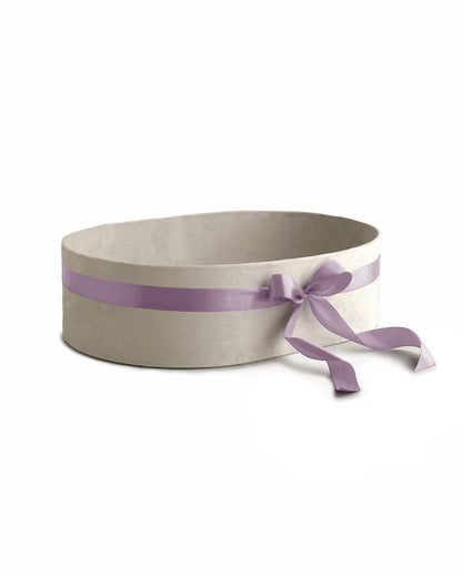 Upholstered Suede Basket