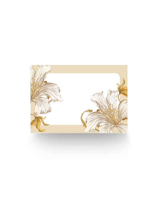 Set of Mini Note Cards - A