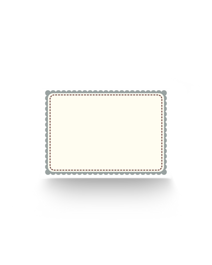 Set of Mini Note Cards - E