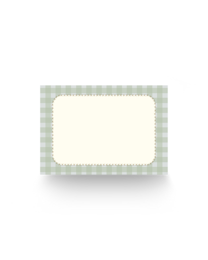 Set of Mini Note Cards - D