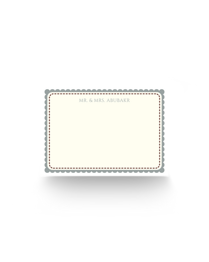 Set of Mini Note Cards - E