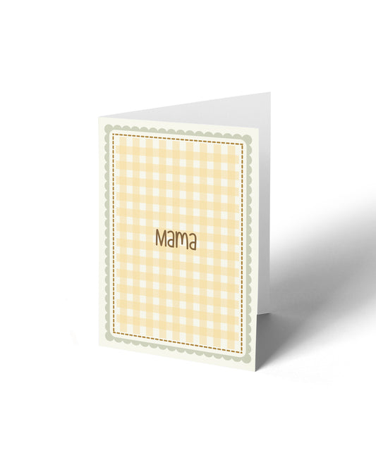Greeting Card - Mama