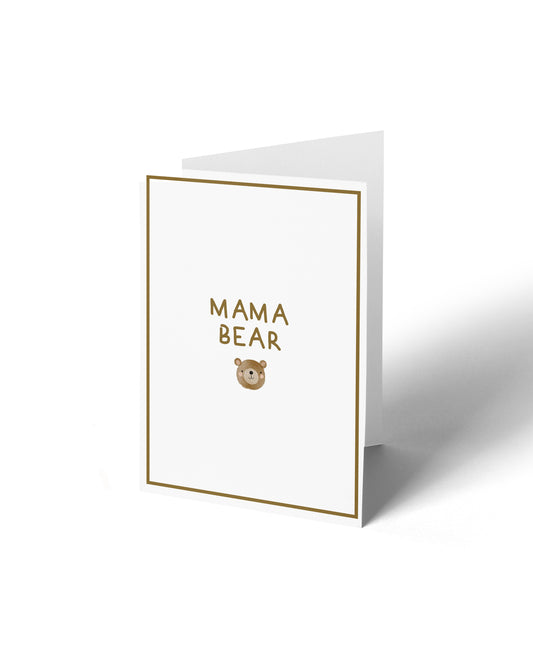 Greeting Card - Mama Bear