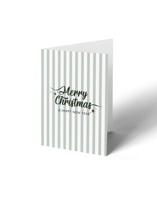 Greeting Card - Merry Christmas & a Happy New Year