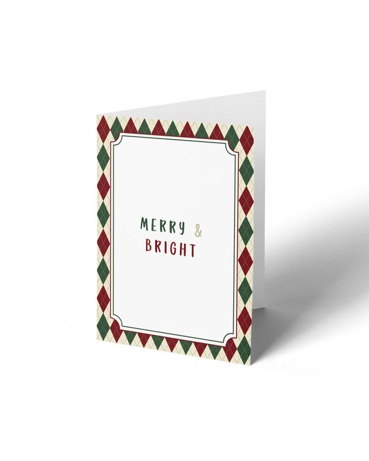 Greeting Card - Merry & Bright