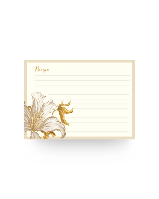 Set of Recipe Cards - B