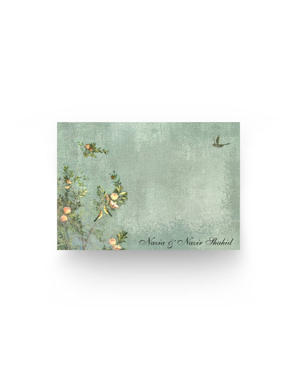 Set of Mini Note Cards - A