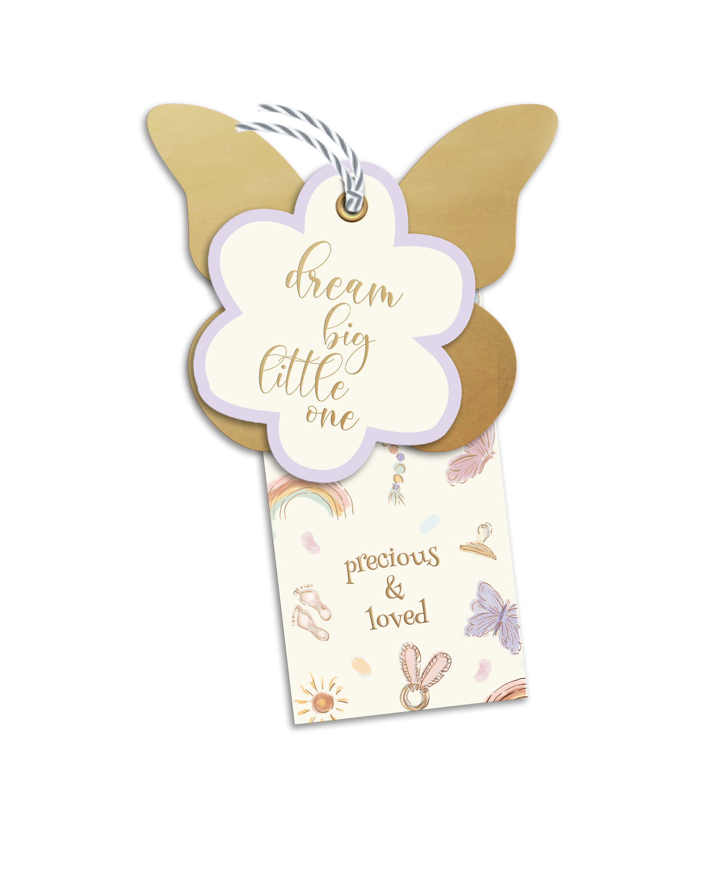 Set of Gift Tags - Butterfly