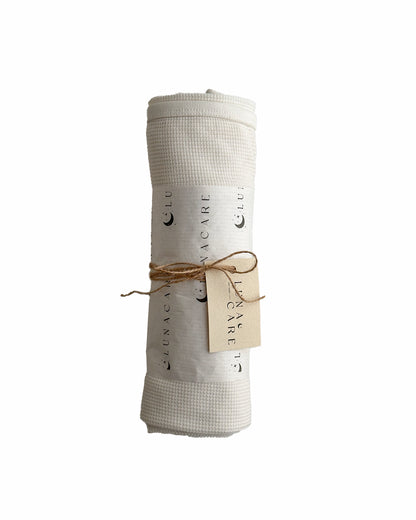 Organic Waffle Cotton Blanket