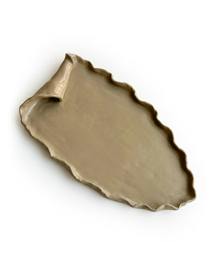 The Leaf Platter - Ceramic
