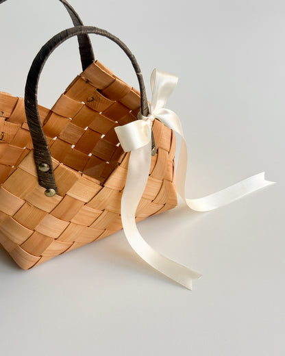 Wicker Cane Basket