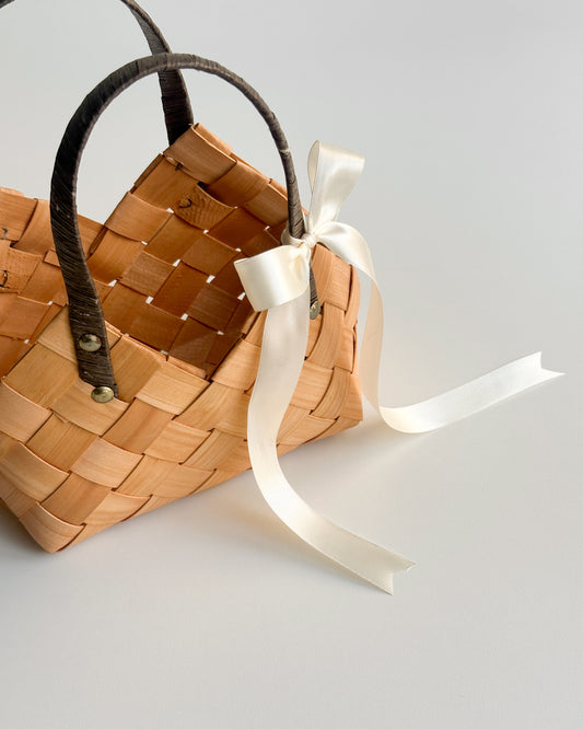 Wicker Cane Basket